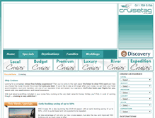 Tablet Screenshot of cruisetag.co.za